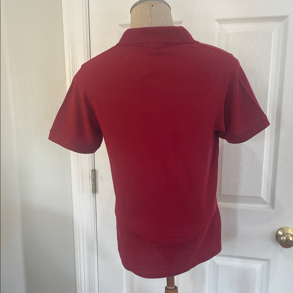FSU Florida State University short sleeve Red Polo Shirt with Logo size S nwts - Picture 6 of 10